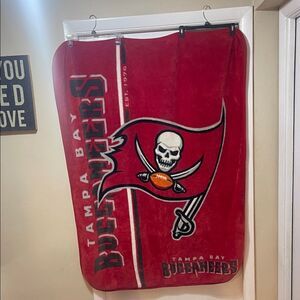 Tampa Bay Buccaneers Red Blanket